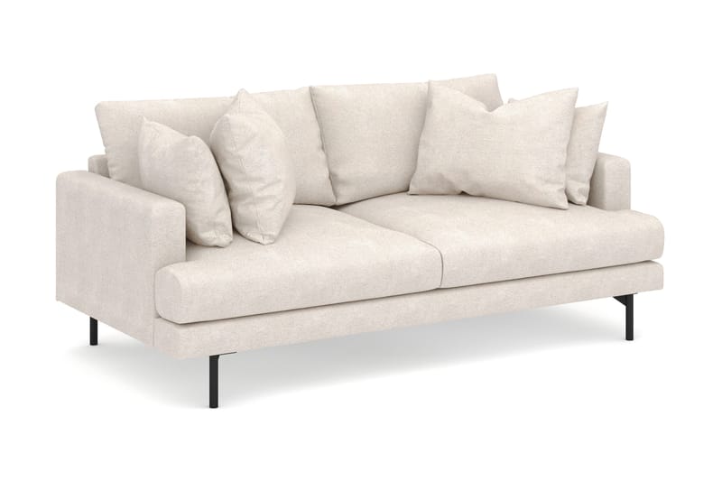 Menard 3-sits Djup Tygsoffa - Beige - Möbler - Soffa - 3 sits soffa