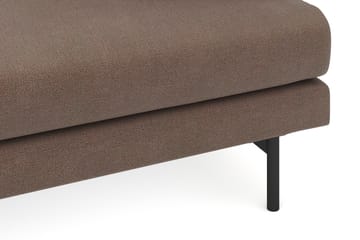 Menard 3-sits Djup Tygsoffa - Brun - Möbler - Soffa - 3 sits soffa