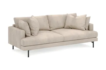 Menard 4-sits Djup Manchestersoffa - Greige - Möbler - Soffa - 4 sits soffa