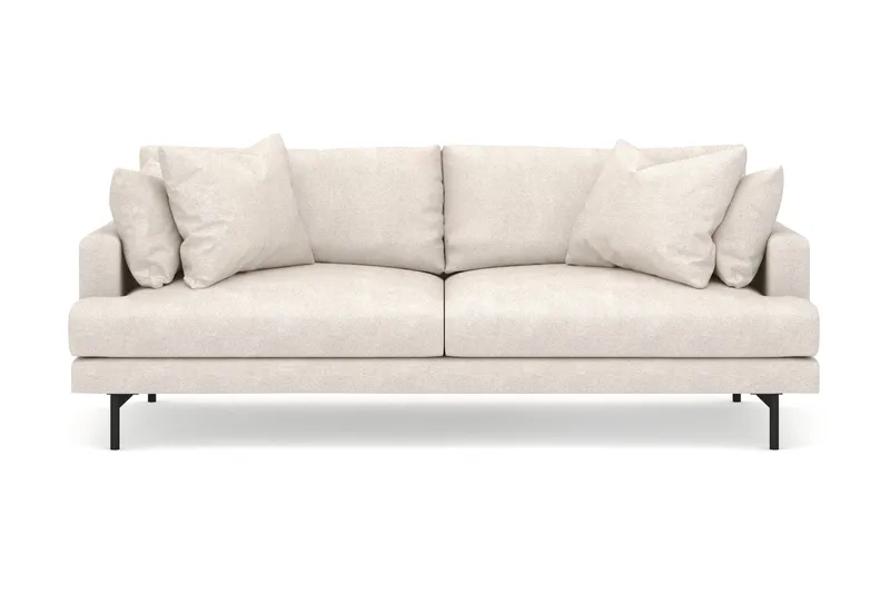 Menard 4-sits Djup Tygsoffa - Beige - Möbler - Soffa - 4 sits soffa