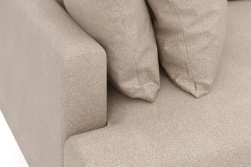 Menard 4-sits Djup Tygsoffa - Beige - Möbler - Soffa - 4 sits soffa