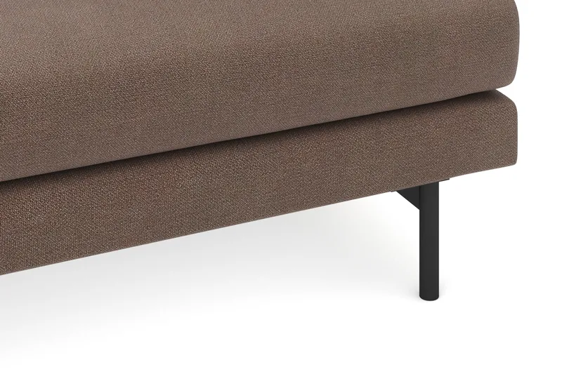 Menard 4-sits Djup Tygsoffa - Brun - Möbler - Soffa - 4 sits soffa