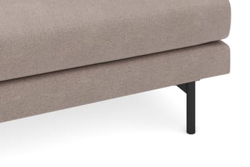 Menard 4-sits Djup Tygsoffa - Brun - Möbler - Soffa - 4 sits soffa