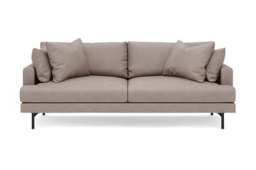 Menard 4-sits Djup Tygsoffa - Brun - Möbler - Soffa - 4 sits soffa