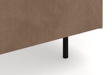 Menard 6-sits Högervänd L-formad Hörnsoffa i Manchester - Brun - Möbler - Soffa - Hörnsoffa