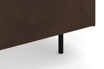 Menard 6-sits Högervänd L-formad Hörnsoffa i Manchester - Brun - Möbler - Soffa - Hörnsoffa