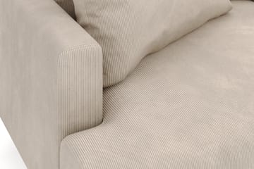 Menard 6-sits Högervänd L-formad Hörnsoffa i Manchester - Greige - Möbler - Soffa - Hörnsoffa