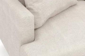 Menard 6-sits Högervänd L-formad Hörnsoffa i Tyg - Beige - Möbler - Soffa - Hörnsoffa