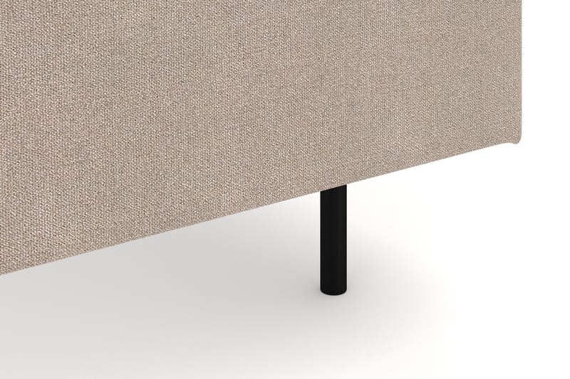 Menard 6-sits Högervänd L-formad Hörnsoffa i Tyg - Beige - Möbler - Soffa - Hörnsoffa