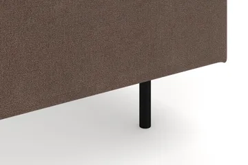 Menard 6-sits Högervänd L-formad Hörnsoffa i Tyg - Brun - Möbler - Soffa - Hörnsoffa