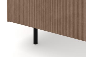 Menard 6-sits Vänstervänd L-formad Hörnsoffa i Manchester - Brun - Möbler - Soffa - Hörnsoffa