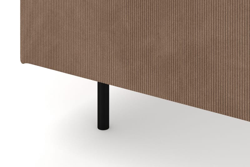 Menard 6-sits Vänstervänd L-formad Hörnsoffa i Manchester - Brun - Möbler - Soffa - Hörnsoffa