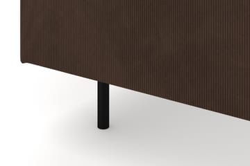 Menard 6-sits Vänstervänd L-formad Hörnsoffa i Manchester - Brun - Möbler - Soffa - Hörnsoffa