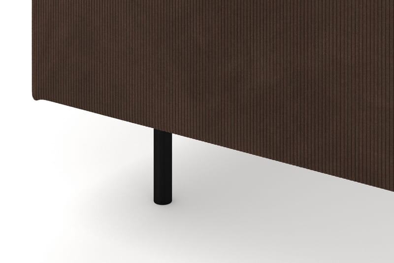 Menard 6-sits Vänstervänd L-formad Hörnsoffa i Manchester - Brun - Möbler - Soffa - Hörnsoffa