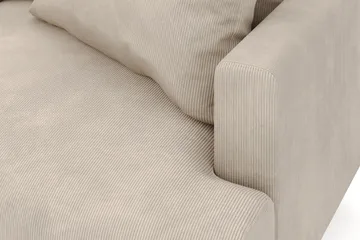 Menard 6-sits Vänstervänd L-formad Hörnsoffa i Manchester - Greige - Möbler - Soffa - Hörnsoffa