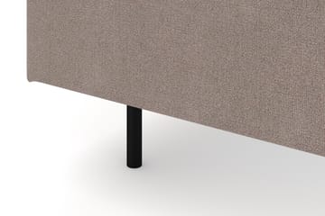 Menard 6-sits Vänstervänd L-formad Hörnsoffa i Tyg - Brun - Möbler - Soffa - Hörnsoffa