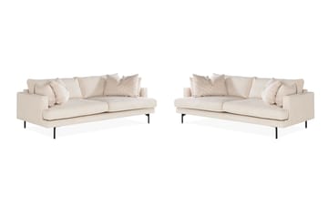 Menard Soffgrupp 4-sits + 4-sits Manchestersoffa