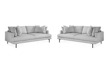 Menard Soffgrupp 4-sits + 4-sits Tygsoffa