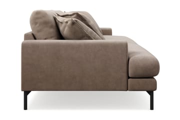 Menard Premium 4-sits Djup Soffa i Tyg - Brun - Möbler - Soffa - 4 sits soffa