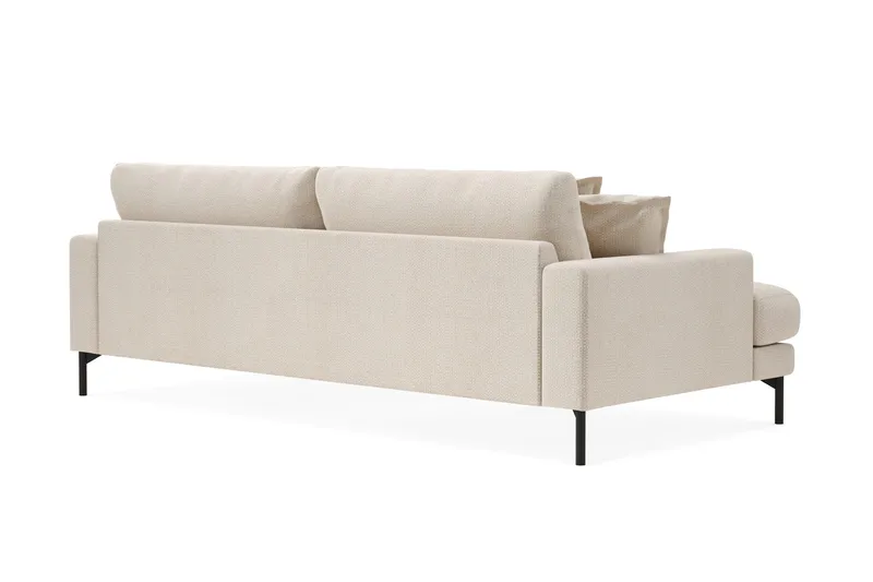 Menard Premium 4-sits Djup Soffa i Chenille - Ljusbeige - Möbler - Soffa - 4 sits soffa
