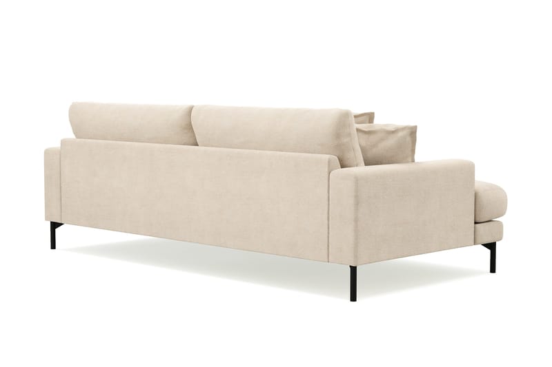 Menard Premium 4-sits Djup Soffa i Chenille - Beige - Möbler - Soffa - 4 sits soffa