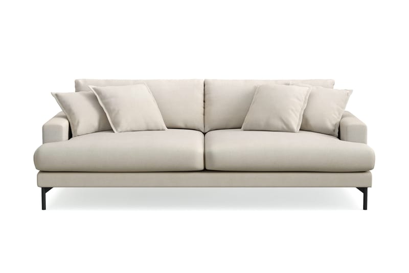 Menard Premium 4-sits Djup Soffa i Tyg, Beige