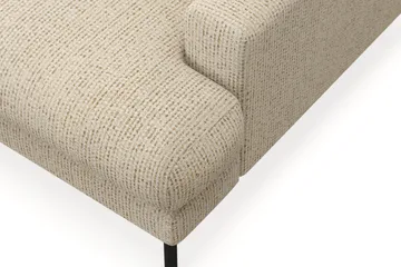 Menard Premium 5-sits Vänstervänd L-formad Djup Schäslongsoffa i Chenille - Beige - Möbler - Soffa - Divansoffa & schäslongsoffa