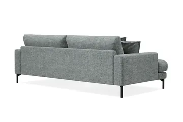 Menard Premium 4-sits Djup Soffa i Chenille - Grå/Blå - Möbler - Soffa - 4 sits soffa