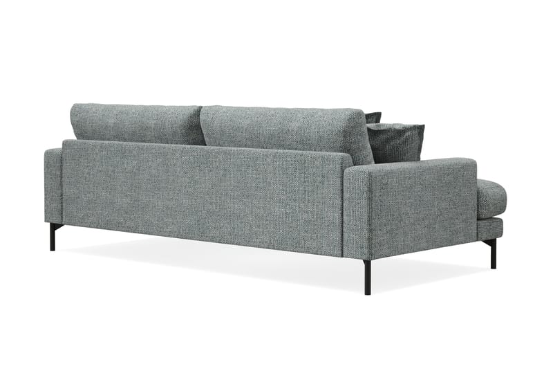 Menard Premium 4-sits Djup Soffa i Chenille - Grå/Blå - Möbler - Soffa - 4 sits soffa