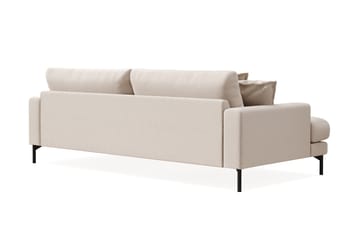 Menard Premium 4-sits Djup Soffa i Bouclé - Ljusbeige - Möbler - Soffa - 4 sits soffa