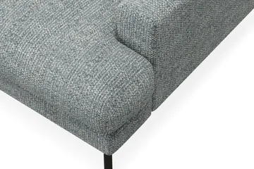 Menard Premium 5-sits Vänstervänd L-formad Djup Schäslongsoffa i Chenille - Grå/Blå - Möbler - Soffa - Divansoffa & schäslongsoffa