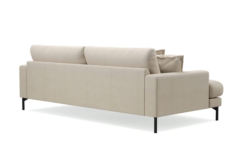 Menard Premium 4-sits Djup Soffa i Tyg - Beige - Möbler - Soffa - 4 sits soffa