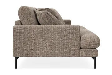 Menard Premium 4-sits Djup Soffa i Chenille - Brun - Möbler - Soffa - 4 sits soffa