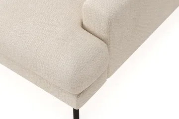 Menard Premium 5-sits Vänstervänd L-formad Djup Schäslongsoffa i Chenille - Ljusbeige - Möbler - Soffa - Divansoffa & schäslongsoffa