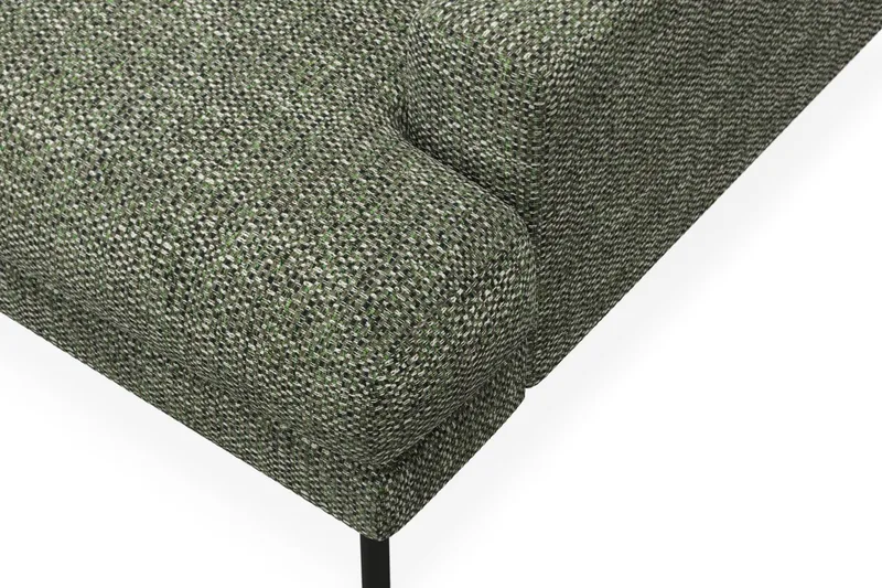 Menard Premium 5-sits Vänstervänd L-formad Djup Schäslongsoffa i Chenille - Grön - Möbler - Soffa - Divansoffa & schäslongsoffa