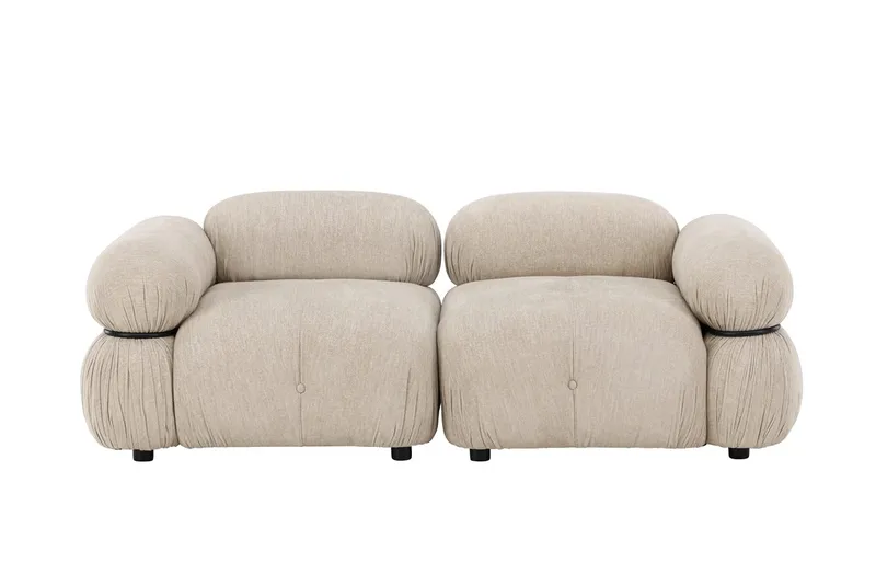 Mika 2-sits Soffa - beige - Möbler - Soffa - 2 sits soffa