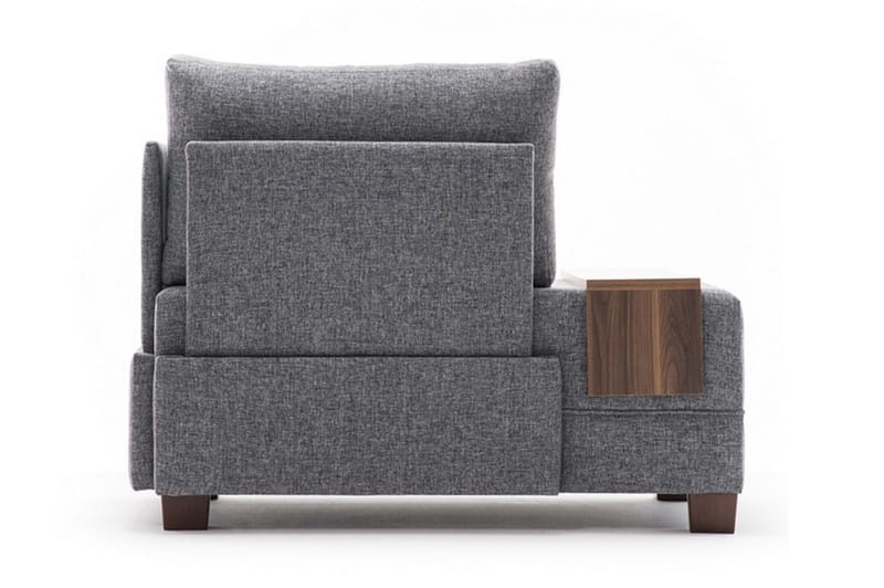 Algeria Fåtölj Höger - Grå - Möbler - Soffa - Modulsoffa - Övriga moduler till modulsoffa