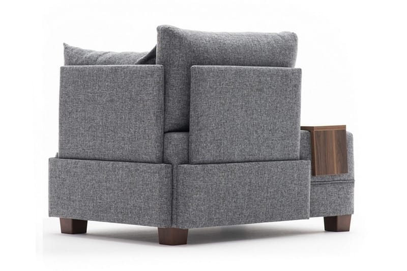 Algeria Fåtölj Höger - Grå - Möbler - Soffa - Modulsoffa - Övriga moduler till modulsoffa
