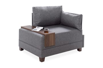 Algeria Fåtölj Höger - Grå - Möbler - Soffa - Modulsoffa - Övriga moduler till modulsoffa
