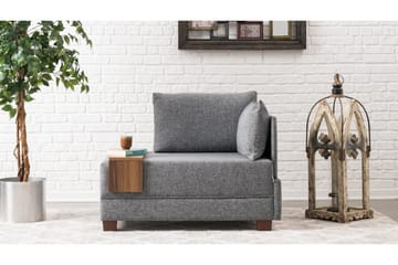 Algeria Fåtölj Höger - Grå - Möbler - Soffa - Modulsoffa - Övriga moduler till modulsoffa