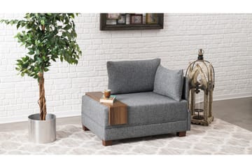 Algeria Fåtölj Höger - Grå - Möbler - Soffa - Modulsoffa - Övriga moduler till modulsoffa