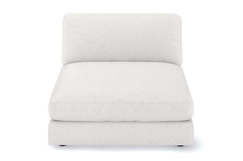 Arken 1-sits Divanmodul i Bouclé - Vit - Möbler - Soffa - Modulsoffa - Övriga moduler till modulsoffa