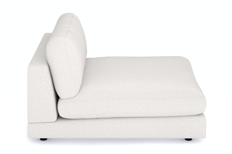 Arken 1-sits Divanmodul i Bouclé - Vit - Möbler - Soffa - Modulsoffa - Övriga moduler till modulsoffa