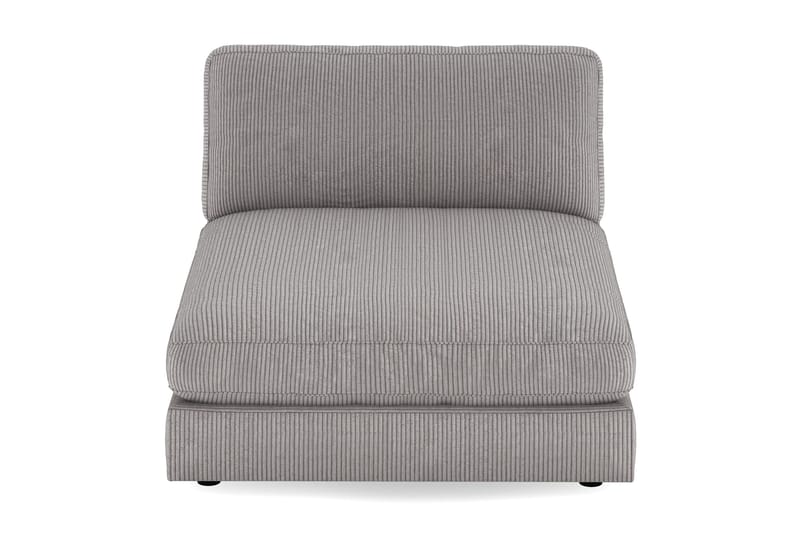 Arken 1-sits Divanmodul i Manchester - Mörkgrå - Möbler - Soffa - Modulsoffa - Övriga moduler till modulsoffa