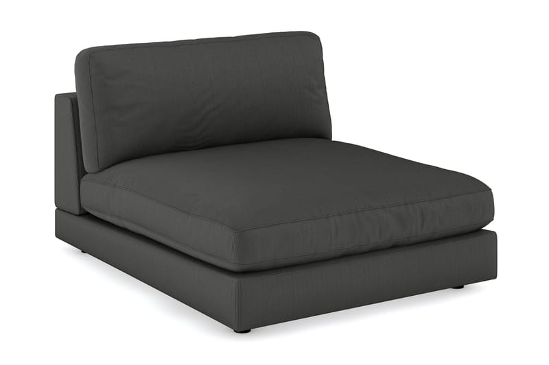 Arken 1-sits Divanmodul i Manchester, Mörkgrå