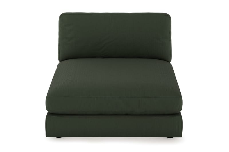 Arken 1-sits Divanmodul i Manchester - Mörkgrön - Möbler - Soffa - Modulsoffa - Övriga moduler till modulsoffa