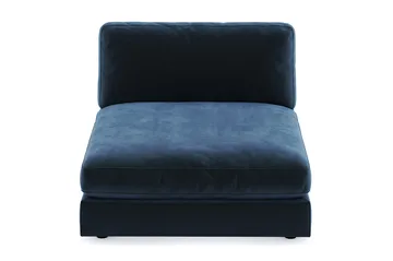 Arken 1-sits Divanmodul i Sammet - Blå - Möbler - Soffa - Modulsoffa - Övriga moduler till modulsoffa