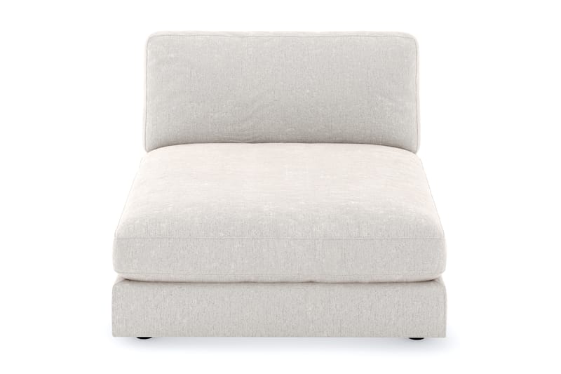 Arken 1-sits Divanmodul i Sammet - Krämvit - Möbler - Soffa - Modulsoffa - Övriga moduler till modulsoffa