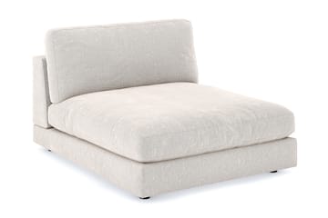 Arken 1-sits Divanmodul i Sammet - Krämvit - Möbler - Soffa - Modulsoffa - Övriga moduler till modulsoffa