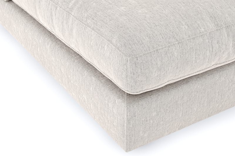 Arken 1-sits Divanmodul i Sammet - Krämvit - Möbler - Soffa - Modulsoffa - Övriga moduler till modulsoffa